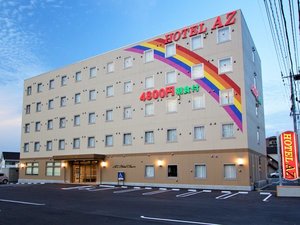 「HOTEL　AZ　福岡久留米店」の外観