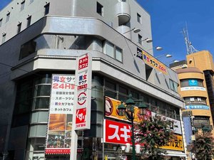 「サウナ＆カプセルミナミ　立川店」の外観