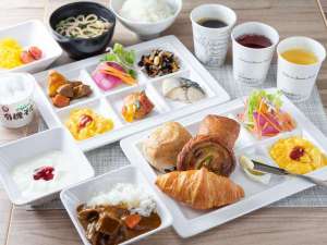 「スーパーホテルなんば・日本橋」の和食派も洋食派もどちらもご堪能いただけます
