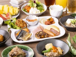 【朝食】盛り付けイメージ