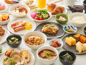 朝食ビュッフェ