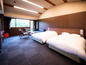 当館自慢のハイグレードなお部屋。横浜の緑豊かな自然を味わうことができます。