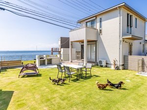 「Ｄｏｇ　Ｖｉｌｌａ　ＨＡＰＰＩＮＥＳＳ　淡路島」の天然芝のドックラン