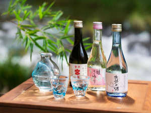 おいしい会津の地酒も各種取り揃えております♪ご夕食時にご注文できます♪