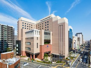 「ホテル日航立川　東京」のホテル外観　～JR 立川駅南口から徒歩7分～