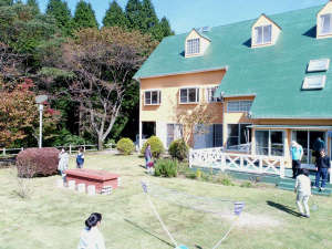 「北海道の輝き　ティンクナ」の晴れた日にはお庭で体を動かしましょう♪