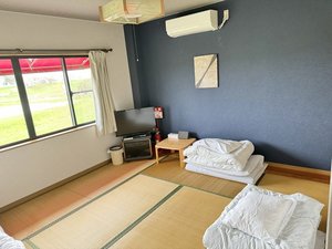 ファミリールーム2024年3月リニューアル！全部屋改装しました。ゆったりとお寛ぎいただける空間です。