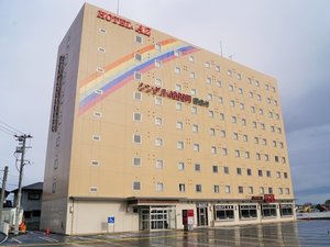 「HOTEL　AZ　大分日出店」の外観