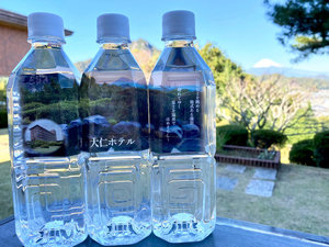 【大仁ホテル】オリジナルペットボトル　―伊豆の天然水―