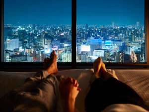 「三井ガーデンホテル名古屋プレミア」の客室からの夜景～イメージ～