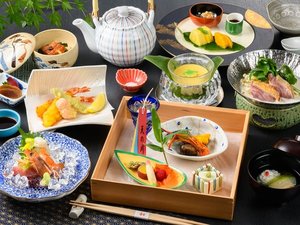 2022年夏の会席料理　お料理イメージ