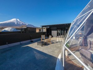 「VISION　GLAMPING　Resort&Spa山中湖（ビジョングランピング）」のグランピング全室から富士山をご覧いただけます！