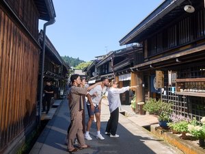 高山の古い町並み