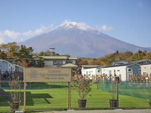 「Solana富士山中湖」の富士山