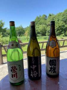 福島会津の地酒３種類飲み比べセットです。ぜひお試しください。