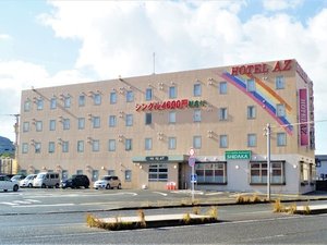 「HOTEL　AZ　北九州新門司港店」の外観