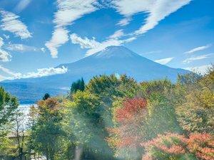 3階展望室から眺める富士山の眺望です。