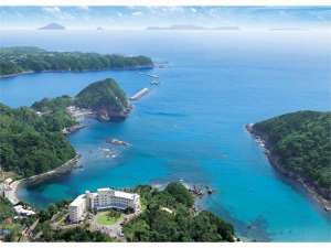 「下田東急ホテル」の伊豆諸島を望む高台に佇む下田東急ホテル