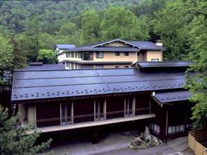 「白骨温泉　白船荘新宅旅館」の旅館の全景