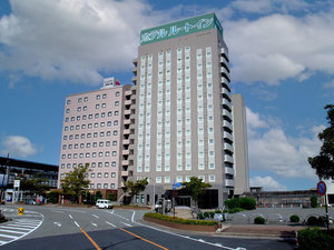 「ホテルルートイン岐阜羽島駅前」の「岐阜羽島」駅より徒歩１分のホテルです