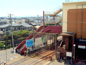 【周辺-福大前西福井駅】当館からの周辺風景です。