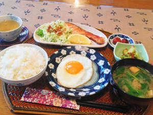 【朝食】体に優しい朝食。美味しい朝食で元気に一日の始まりを♪