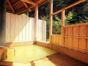 ◆玄武温泉かけ流しの露天風呂