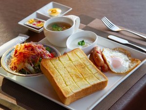 キースプリングレストラン:　朝食メニュー