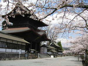 パワースポット♪見所満載　阿蘇神社　縁結びの松　門前町商店街etc　日本三大楼門（再建中）です！