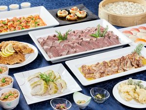 信州郷土料理も堪能できる約50種の和洋中バイキング♪キッズメニュー・離乳食もご用意しております。