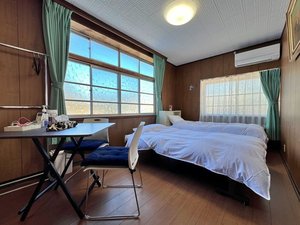 【洋室タイプ】最大３名様まで。シングルベッドを３台ご利用いただけます。