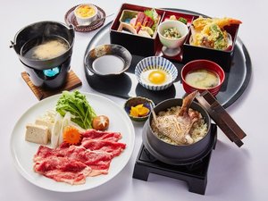 熊本産あか牛ののすき焼きコース　※写真はイメージです