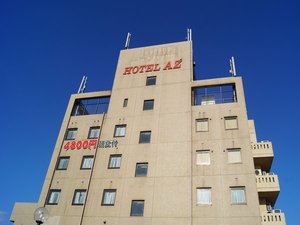 「HOTEL　AZ　宮崎新富店」の外観