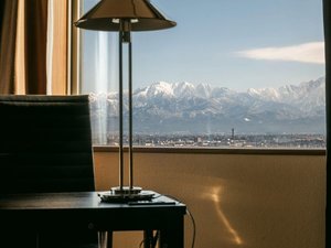 「オークスカナルパークホテル富山」のデラックススイート【54㎡】眺望
