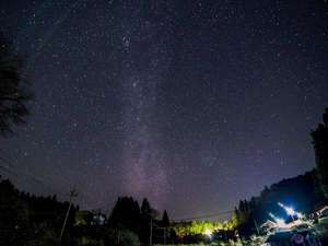 朝晩はとっても静かで、晴れた日は満点の星空を眺めることができます。