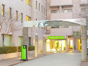 「フレックステイイン飯田橋」のホテル入り口はこちら！