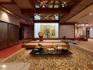 「伊豆熱川温泉ホテル玉龍」のレセプション