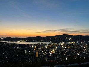 夕景｜当館から一望！