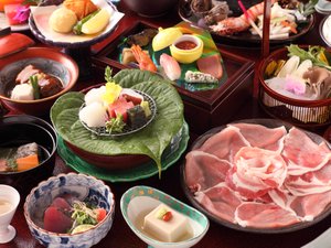 旬の味覚に舌鼓♪和食の会席料理をお楽しみ下さい（和食会席一例）