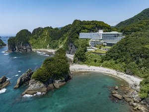 「堂ヶ島　ニュー銀水」の外観