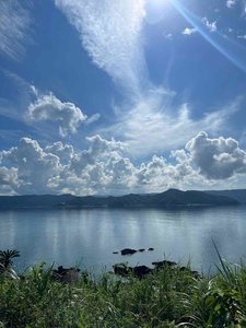 宿泊施設の近くの海です。奄美大島の景色を見に来てください。