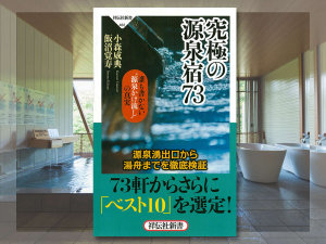 祥伝社新書より出版されております『究極の源泉宿73』に掲載され、その中の＜ベスト10＞に選ばれました