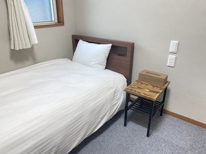 シングルのお部屋です。