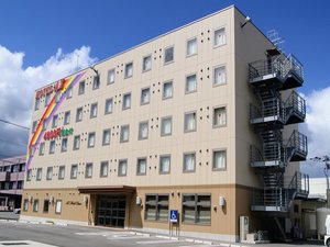 「HOTEL　AZ　福岡八女店」の外観