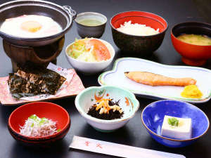 温かい朝食で一日の元気をチャージ☆