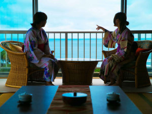 ・【客室イメージ】遠くの水平線までご覧いただけます