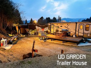 「ＵＤ　ＧＡＲＤＥＮ」の全体の風景。当施設内には沢山テナントがあります。＠udgarden_glamping（Instagramで検索！！）