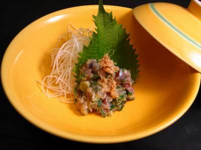 【御当地グルメ】山海のお夕食 『なめろう』