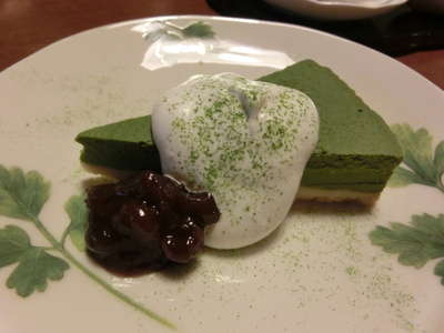 お豆腐の抹茶チーズケーキ アルモントホテル京都のブログ 宿泊予約は じゃらん