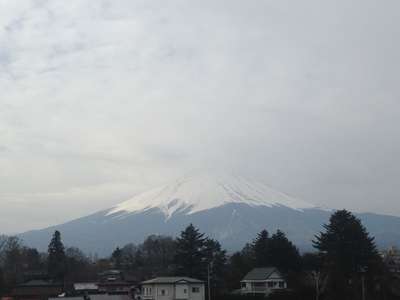 曇りの日は富士山が見えるか見えないか どっち 湯けむり富士の宿 大池ホテルのブログ 宿泊予約は じゃらん